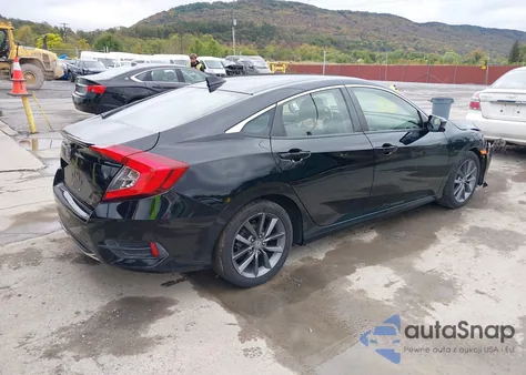 2019 Honda Civic Ex из США, поврежденный, VIN JHMFC1F30KX006060